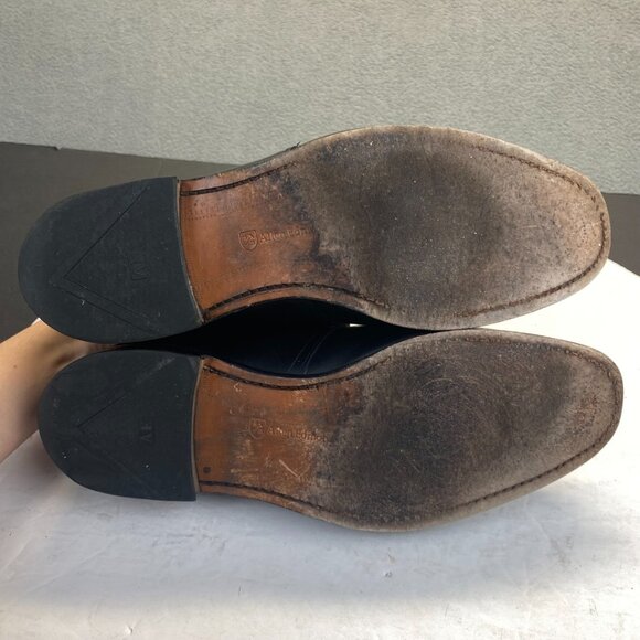 Allen Edmonds Warwick Black Plymouth Single Monk Straps Size 10 5750 USA,Mens - Picture 3 of 12
